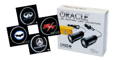 Car door lights, logo ghost lighting