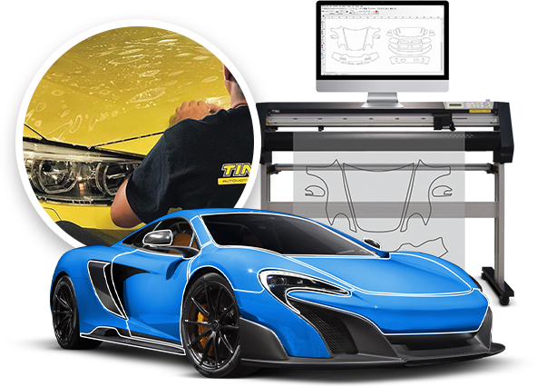 Car paint protection film, colored headlights, paint protective film, clear car bra