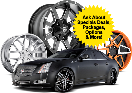 Wheels and Tires, wheel and tire packages, rim shops near me